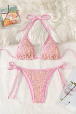Adriana Pullu Brazilian Bikini - Pembe - Görsel 3