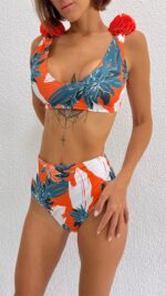 Bahama Bikini - Yeşil-Beyaz - Görsel 4