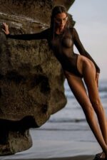 Belinda Tül Body - Siyah