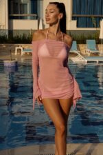Casaandra Plaj Elbisesi - Pembe - Görsel 5