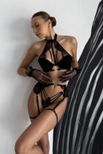 Choky Josefa Set - Siyah - Görsel 4