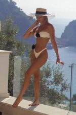 Cindy Straplez Güllü Bikini - Beyaz - Görsel 2