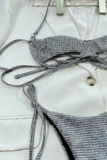 Circle Shine Bikini - Gümüş - Görsel 5