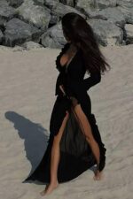 Diana Plaj Elbisesi - Siyah