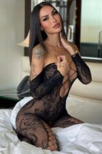 Finana Lussa Body Çorap - Siyah - Görsel 5