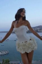 Güllü Luxury İkili Takım - Beyaz - Görsel 2