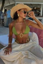Isabella Luxury Bikini - Yeşil - Görsel 2