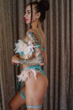 Julien Princess Set - Yeşil-Pembe - Görsel 3