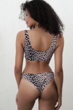 Kemerli Brazilian Bikini - Pembe - Görsel 2