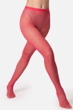 Küçük Gözlü File Çorap - Pembe - Görsel 3