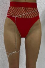 Lussuria Leg Aksesuar - Gümüş - Görsel 3