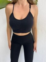 Luxury Leggy Gym Set - Siyah - Görsel 2
