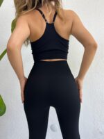 Luxury Leggy Gym Set - Siyah