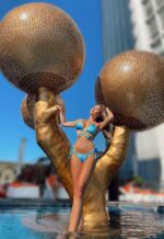 Mermaid Fanstasia Bikini - Mavi - Görsel 5