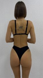 Minimal String Bikini - Siyah - Görsel 3