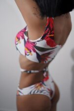 Multi Tek Omuz Bikini - Renkli - Görsel 3