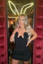 Oksana Strada Elbise - Siyah
