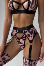 Polianna Jartiyer Set - Pembe - Görsel 2