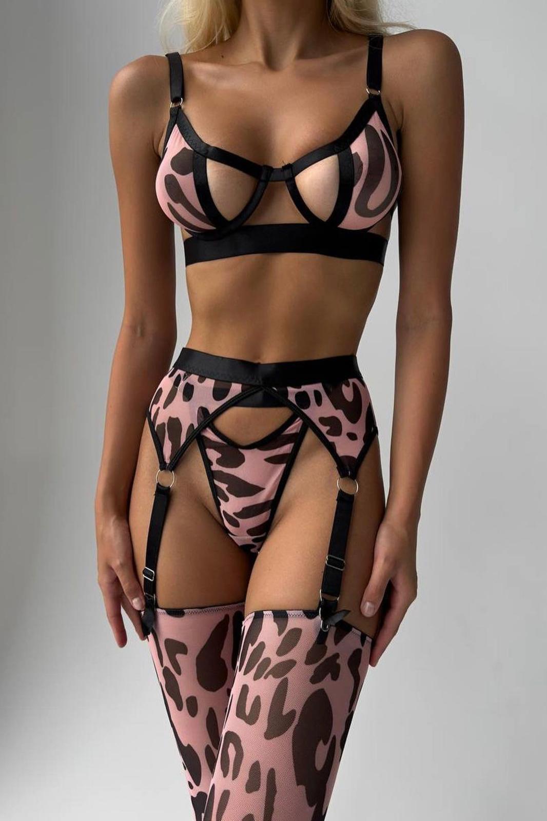 polianna-jartiyer-set-474e- Polianna Jartiyer Set - Pembe - Görsel 1