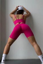 Poppita Şortlu Takım - Neon-Pembe - Görsel 5