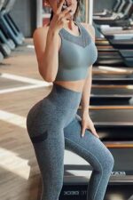 Push-Up Fitness Tayt - Gri - Görsel 7