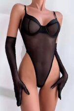 Rory Transparan Body - Siyah - Görsel 4