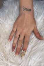 Rosing Nail Ring - Yeşil - Görsel 3