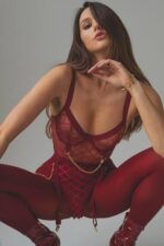 Senirulbı Body - Bordo - Görsel 3
