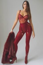 Senirulbı Body - Bordo - Görsel 2