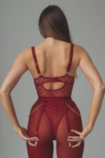 Senirulbı Body - Bordo - Görsel 4