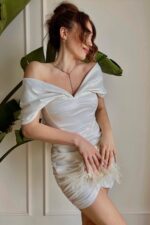 Serina Elbise - Beyaz