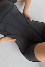 Sırtı Açık Jumpsuit - Siyah - Görsel 2