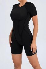 Sırtı Açık Jumpsuit - Siyah - Görsel 7