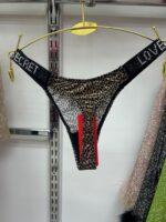 Tanga Love Secret - Kahverengi-Siyah - Görsel 3