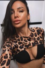 Üç Parça Masha Bikini Set - Kahverengi - Görsel 4