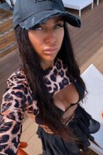 Üç Parça Masha Bikini Set - Kahverengi - Görsel 5