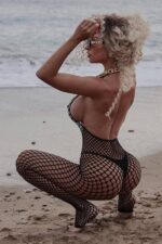 Veronika File Vücut Çorabı - Siyah - Görsel 3