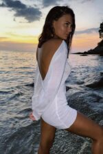 Yulia Plaj Elbisesi - Beyaz - Görsel 4
