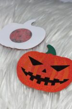 Balkabağı Göğüs Sticker - Turuncu - Görsel 2