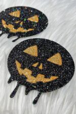 Halloween Göğüs Sticker - Siyah - Görsel 4