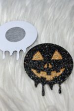 Halloween Göğüs Sticker - Siyah - Görsel 3
