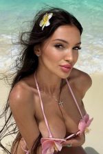 Çiçek Detay Brazilian Bikini - Pembe - Görsel 6