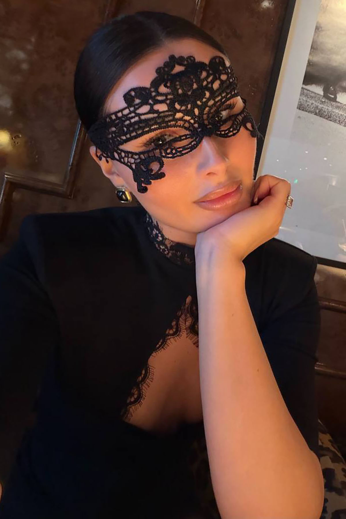 andrea-dantel-fantezi-maske-siyah-9990.jpg Andrea Dantel Fantezi Maske - Siyah - Görsel 1