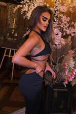 Katrin Asimetrik Takım Elbise - Siyah - Görsel 2