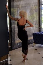 Mila Luxury Dantelli Elbise - Siyah - Görsel 3