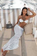 Alyana Brazilian Bikini Üçlü Set - Beyaz - Görsel 4