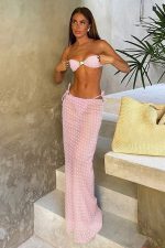 Alyana Brazilian Bikini Üçlü Set - Pembe