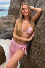 Mary Üçlü Brazilian Bikini Set - Pembe - Görsel 4