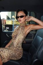Luisa Leo Print Elbise - Leopar - Görsel 2