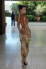 Luisa Leo Print Elbise - Leopar - Görsel 4